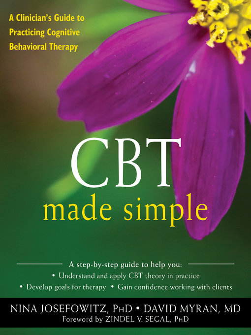 Title details for CBT Made Simple by Nina Josefowitz - Wait list